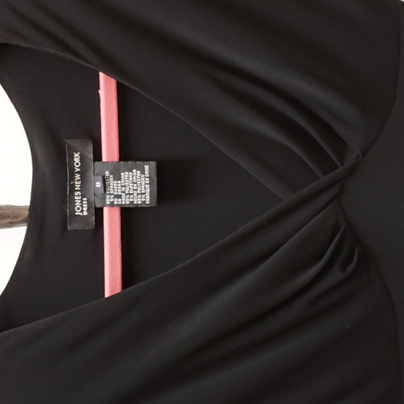 Jones of New York Little Black Dress Size 8 - Picture 3 of 7